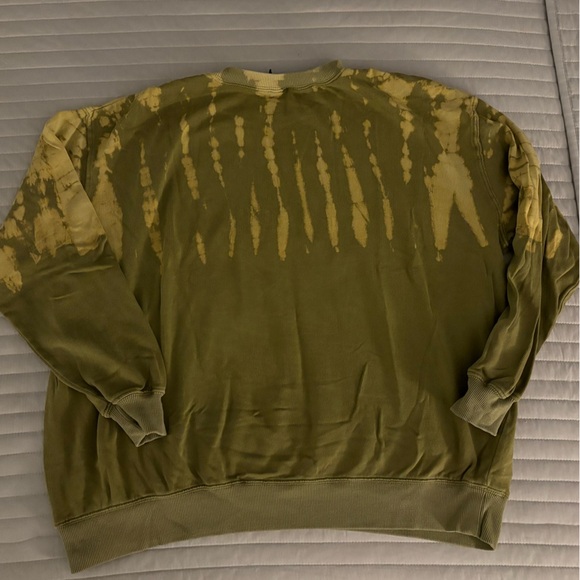 Tie Dye Green sweatshirt by Wild Fable - Picture 2 of 2